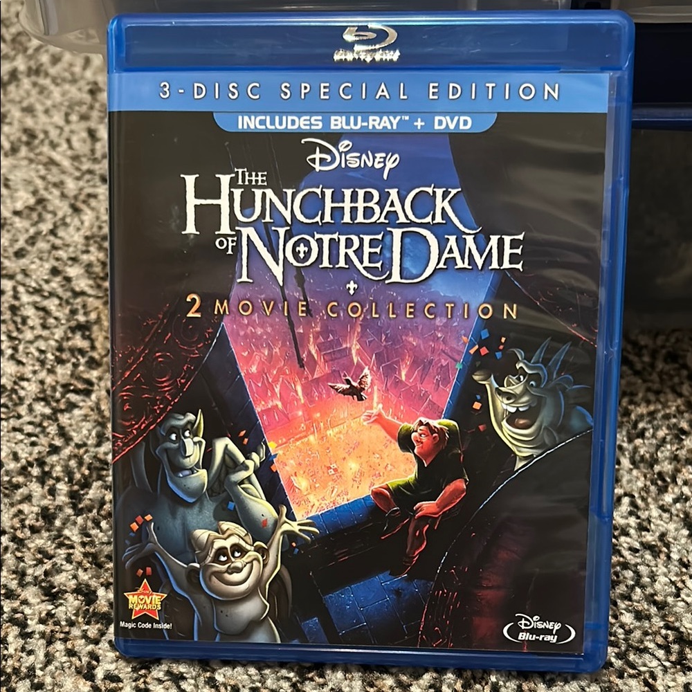 Disney The Hunchback of Notre Dame Blu-ray